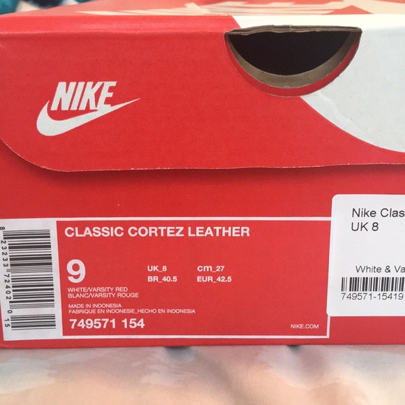 nike cortez box